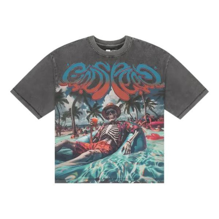 Godspeed Tee Pool Party Black