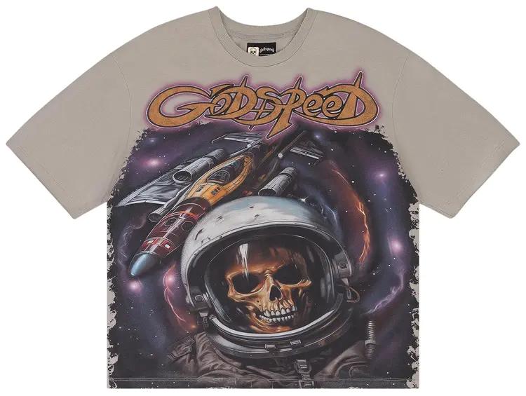 Godspeed Tee Space Traveler Stone