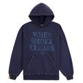 WSC Hoodie Studded Logo Navy Columbia