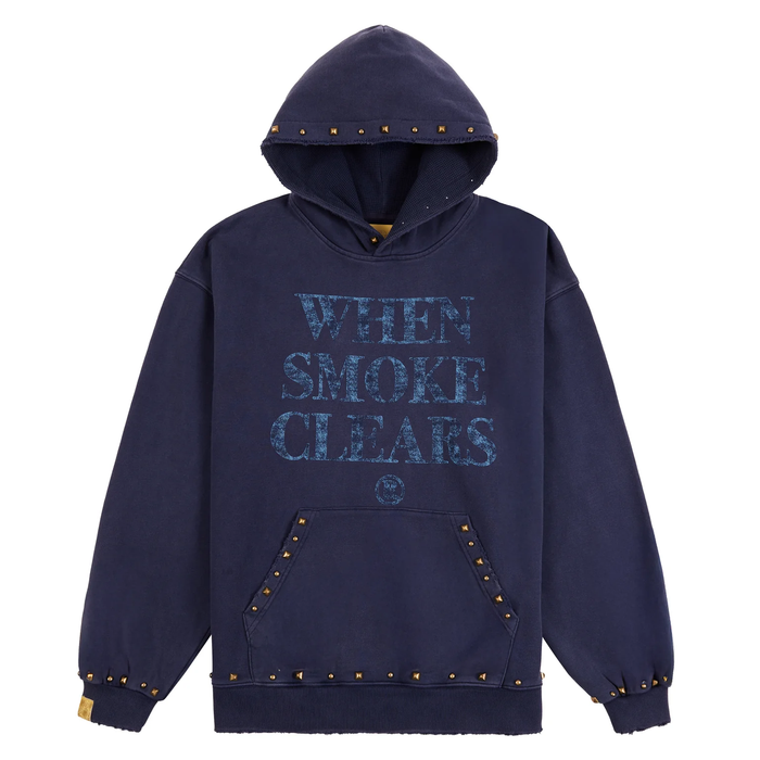WSC Hoodie Studded Logo Navy Columbia