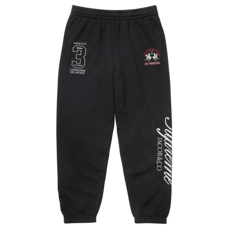 Supreme® Sweatpants La Martina Jacob & Co Black