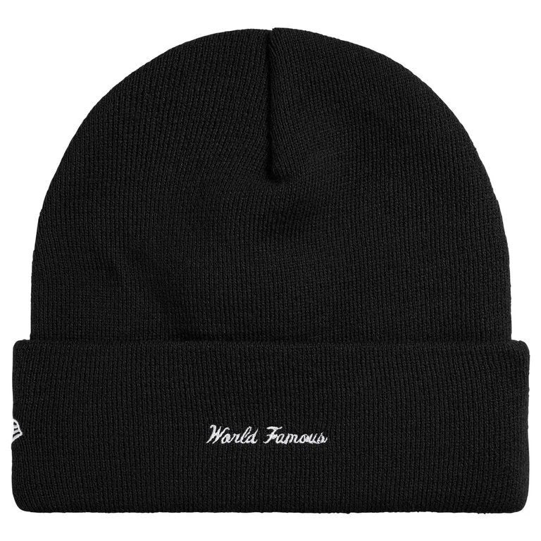Supreme Black New Era® Action Beanie
