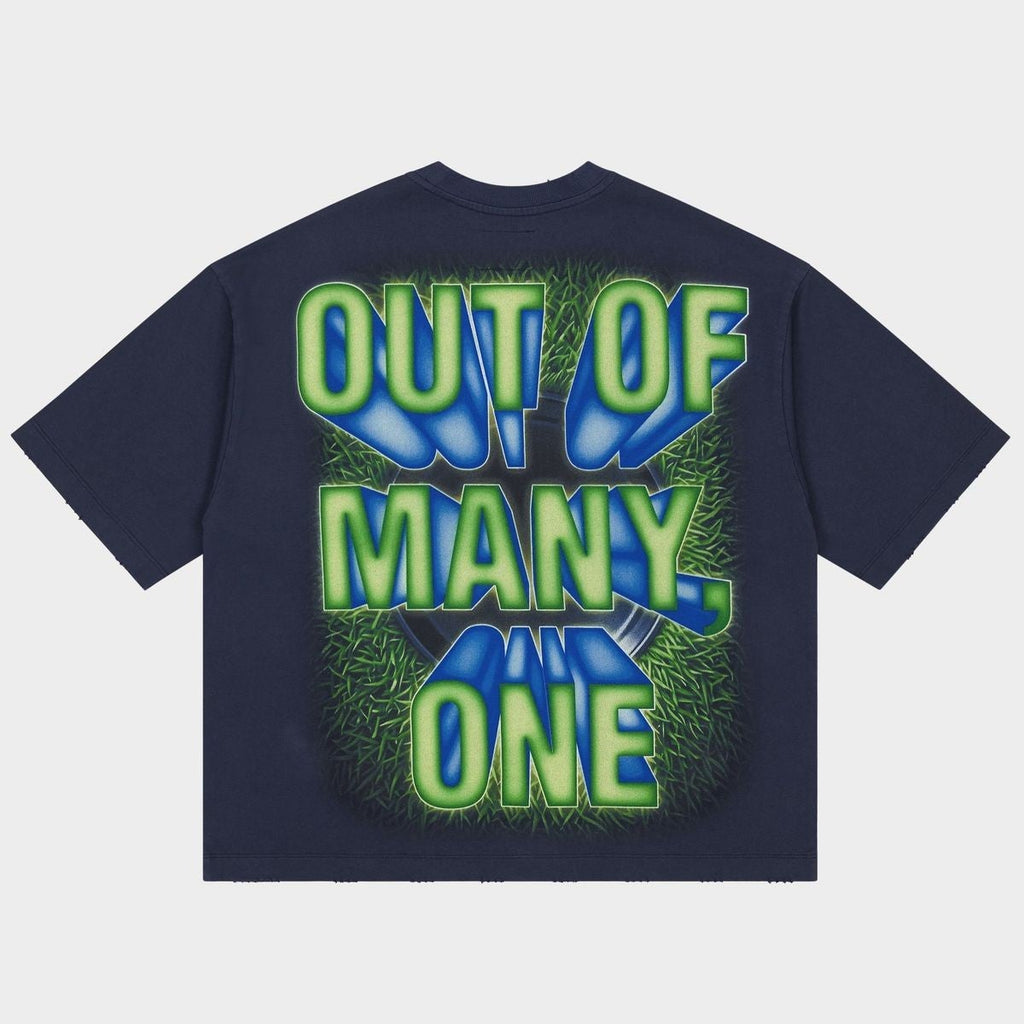 Godspeed tee No Mulligans grey wash