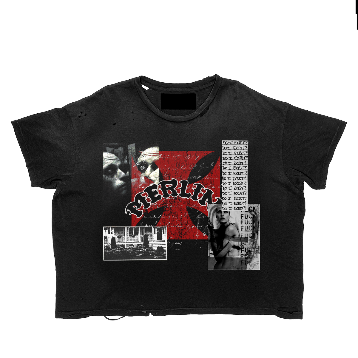 Merlin Father Tee Black Do I Exist?