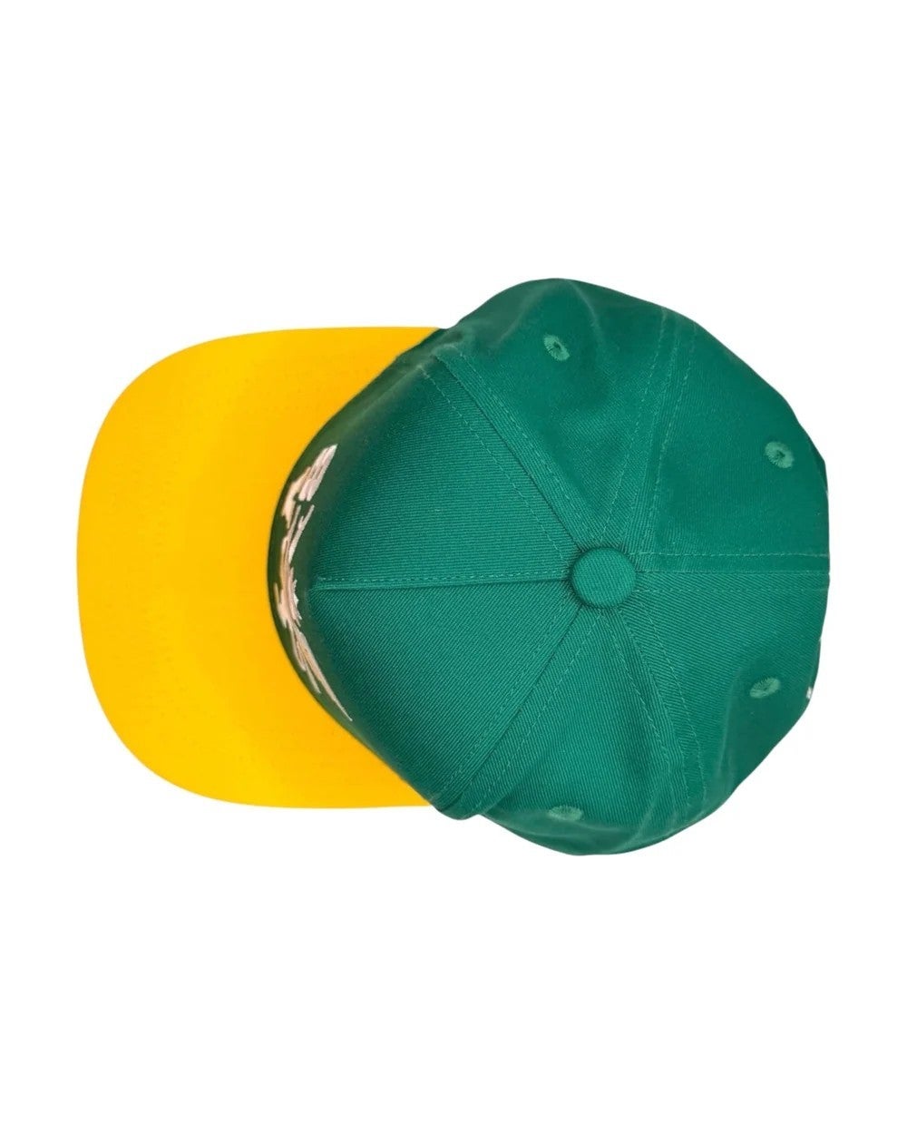 Saint Vanity Green & Yellow Griffin Snapback