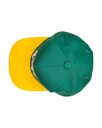 Saint Vanity Green & Yellow Griffin Snapback