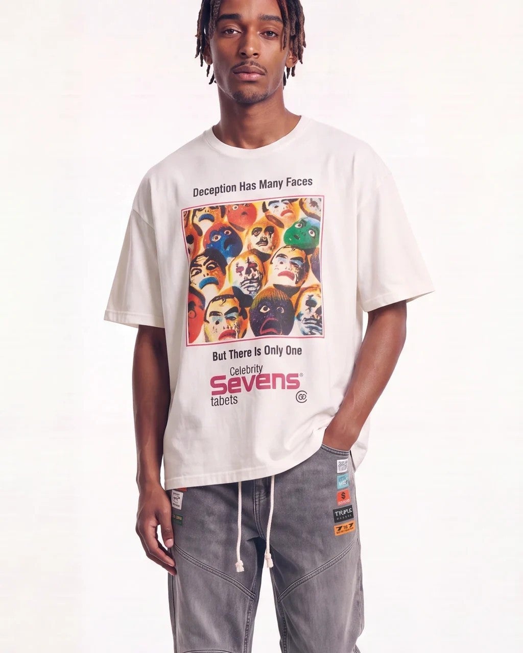 Triple Sevens Tee Prescription White