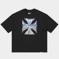 Godspeed Tee Chrome Motto Black