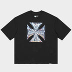 Godspeed Tee Chrome Motto Black