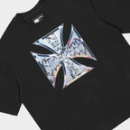 Godspeed Tee Chrome Motto Black