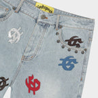Godspeed Infinity Shorts Blue Multicolor