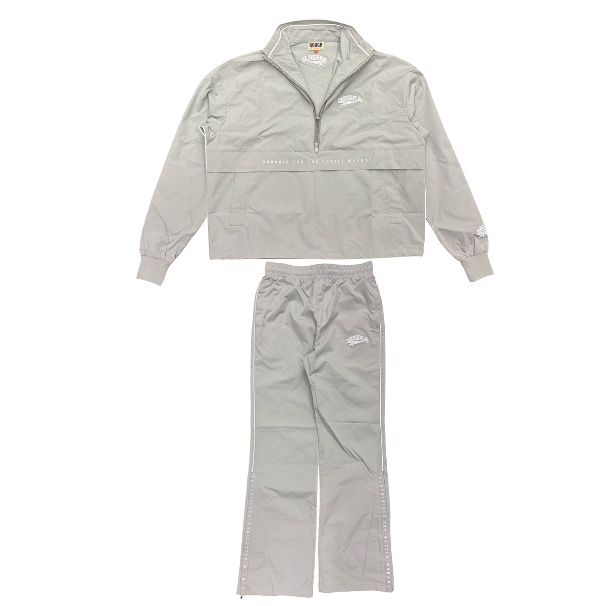 Roughplay Quarter Zip Set Grey