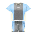 Roughplay Shorts Set Grey Blue
