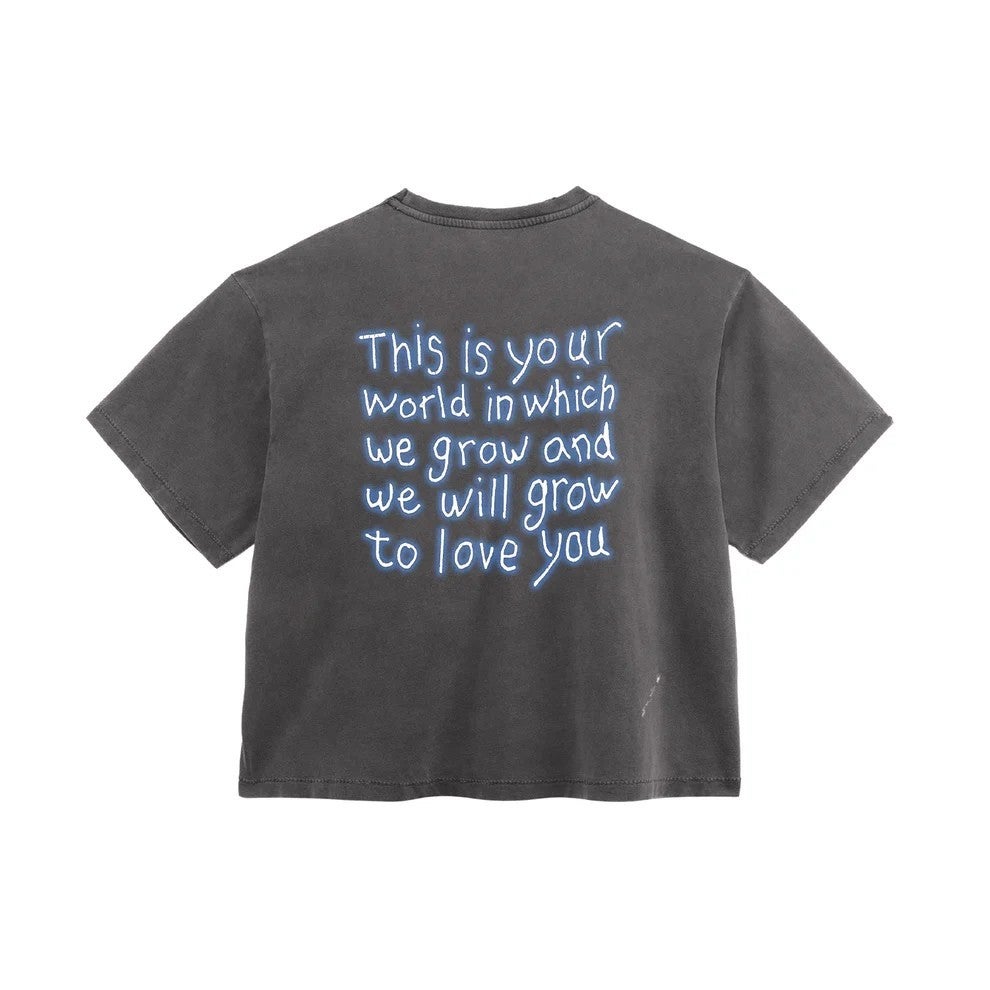 Triple Sevens Tee Tears Vintage Washed Black