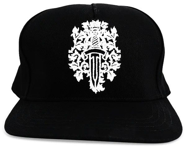 Chrome Hearts Hat Dagger Denim Baseball Black