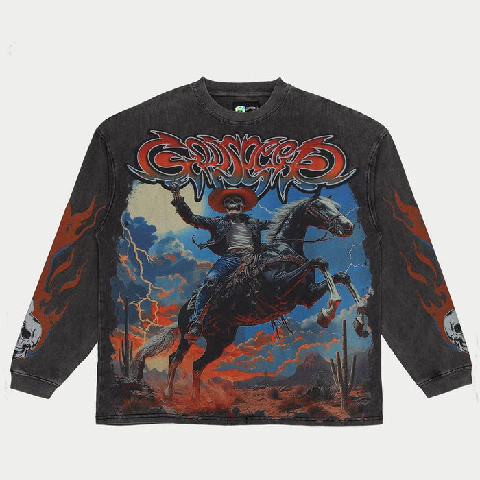 Godspeed Tee Longsleeve Best Western Long Orange