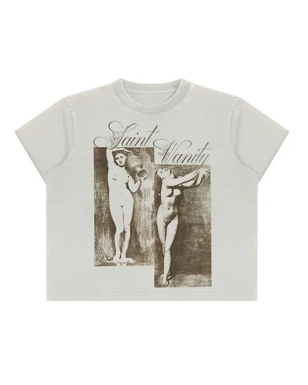 Saint Vanity Tee U-N-I SEX Gemini White