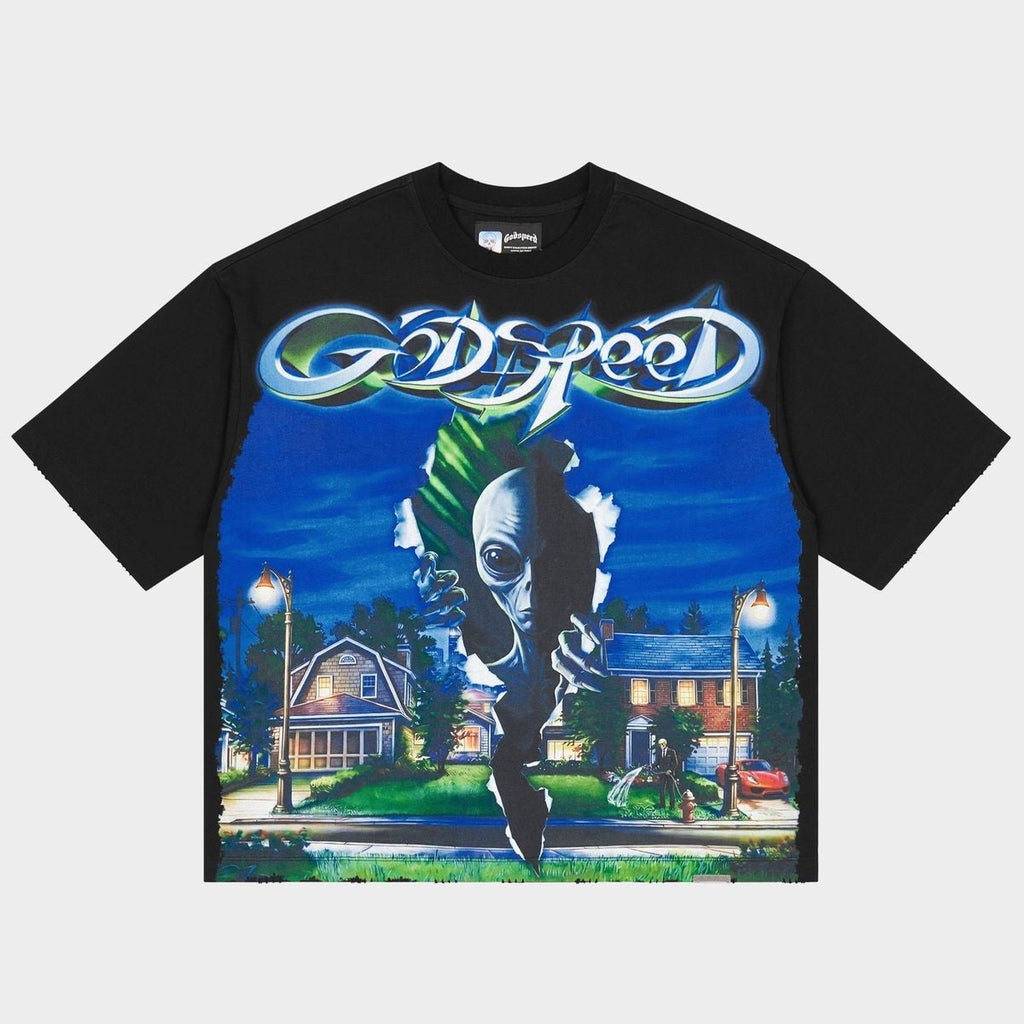 Godspeed tee black Neighborhood Watch