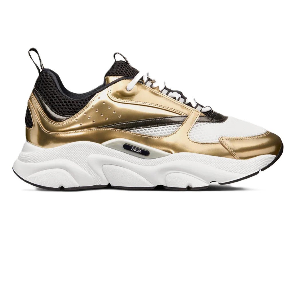Dior B22 Sneakers White Gold