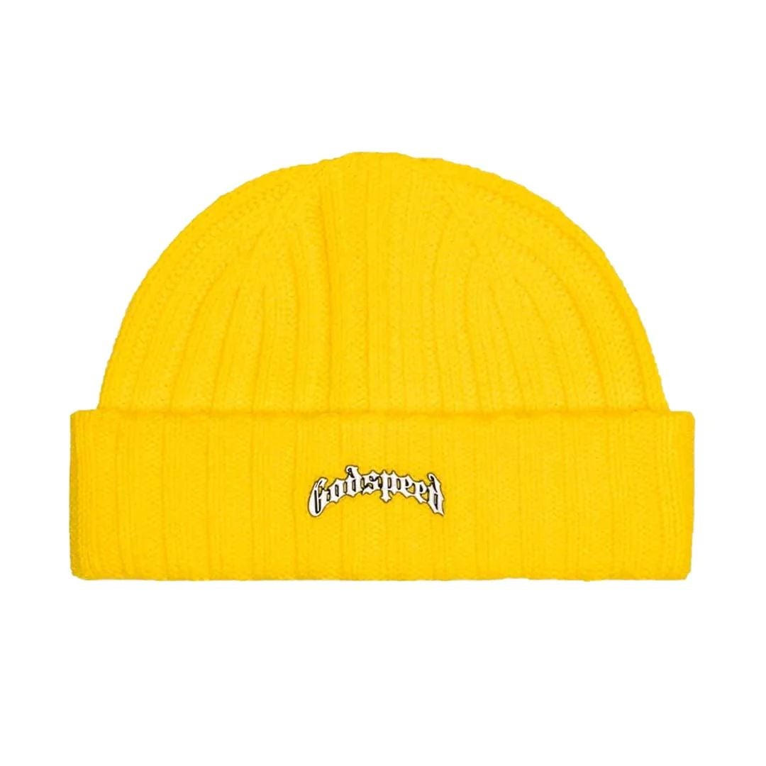 Godspeed Og Logo Emblem Beanie Yellow