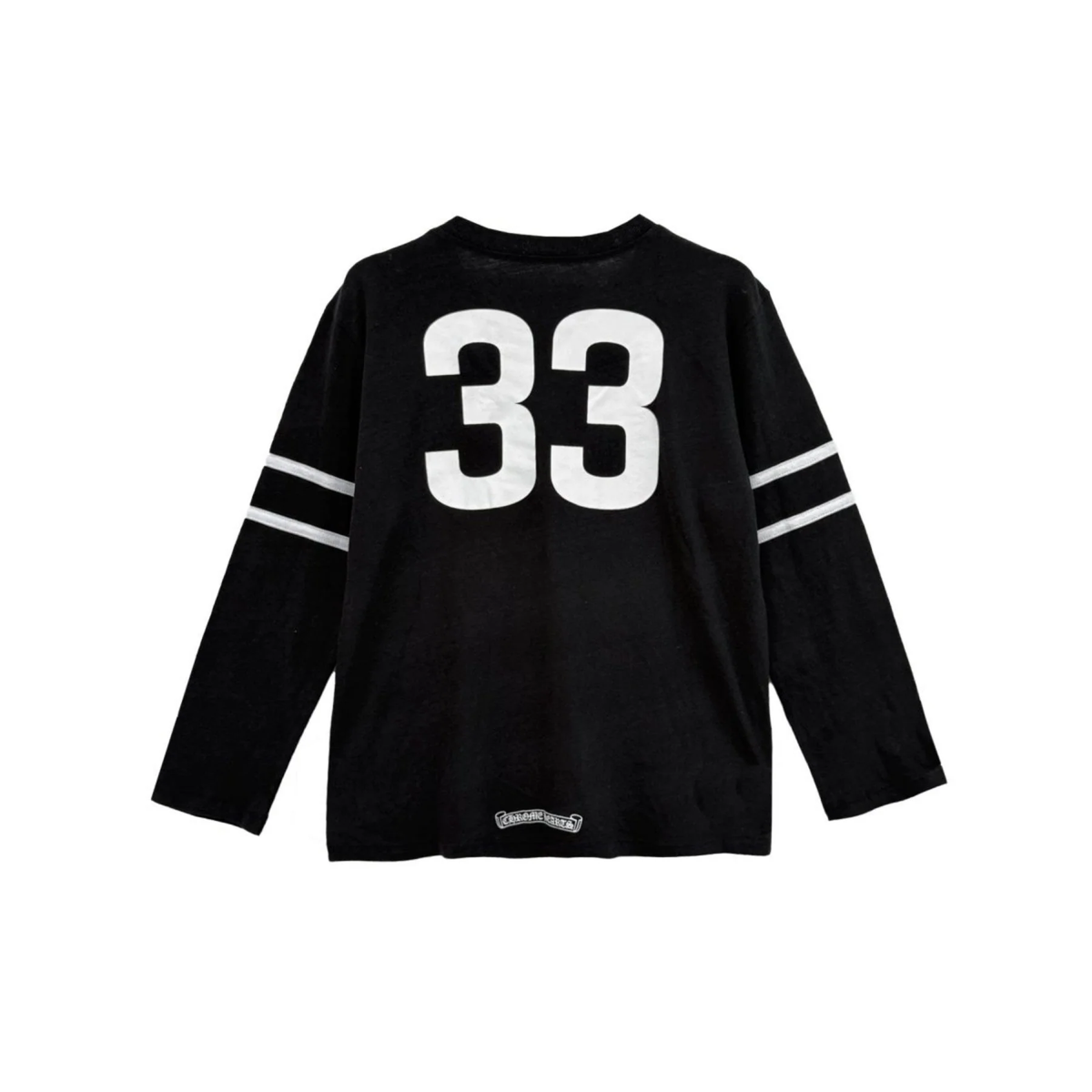 Chrome Hearts Tee 33 Horseshoe Logo Black Longsleeve