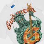 Godspeed Tee Liberty Rock NG White