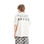 WSC Tee W.S.C. Rhinestone Bone