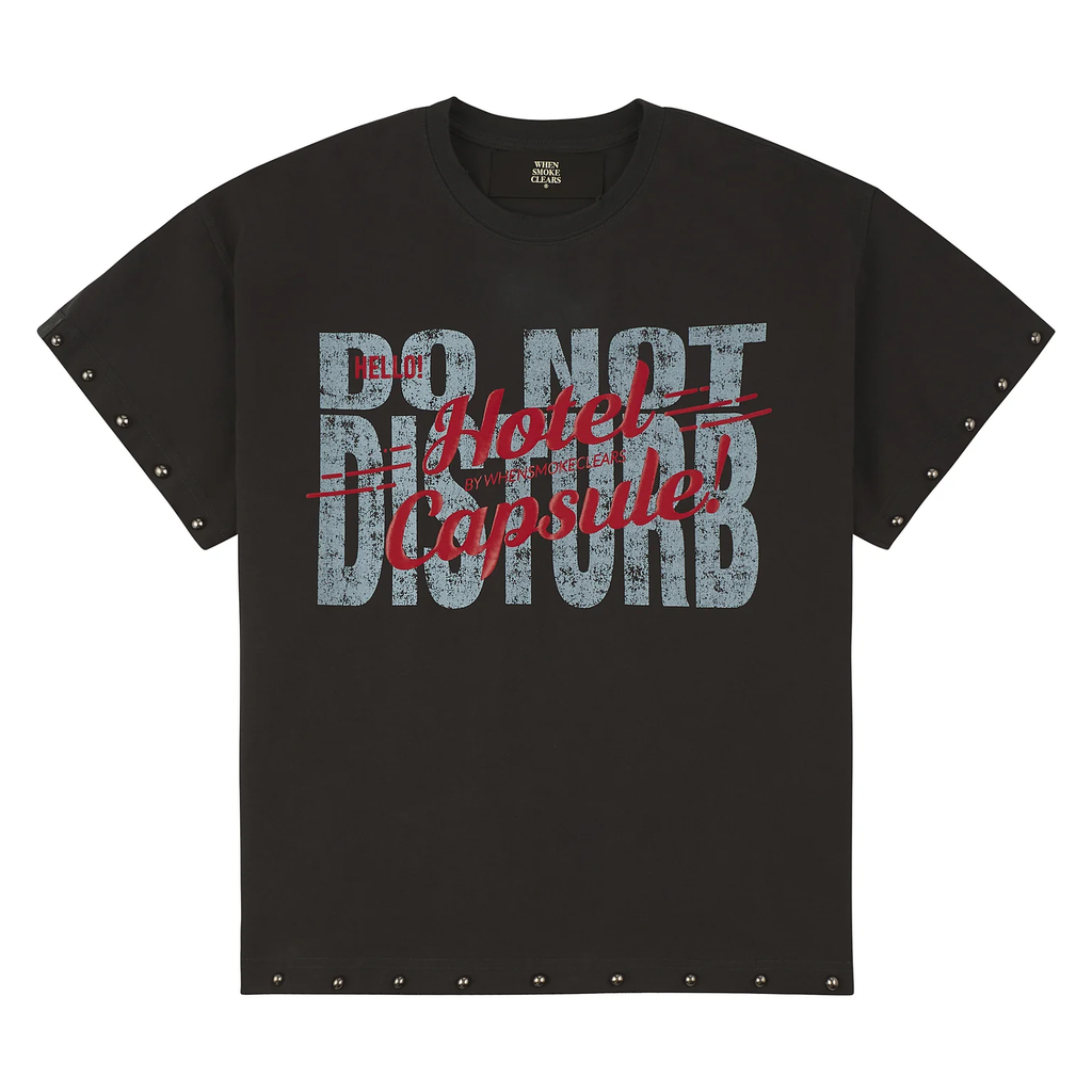 WSC Tee Do Not Disturb Black Wash