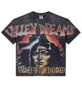 Vale Forever Tee Black Orange Damned Bling