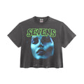 Triple Sevens Tee Tears Vintage Washed Black