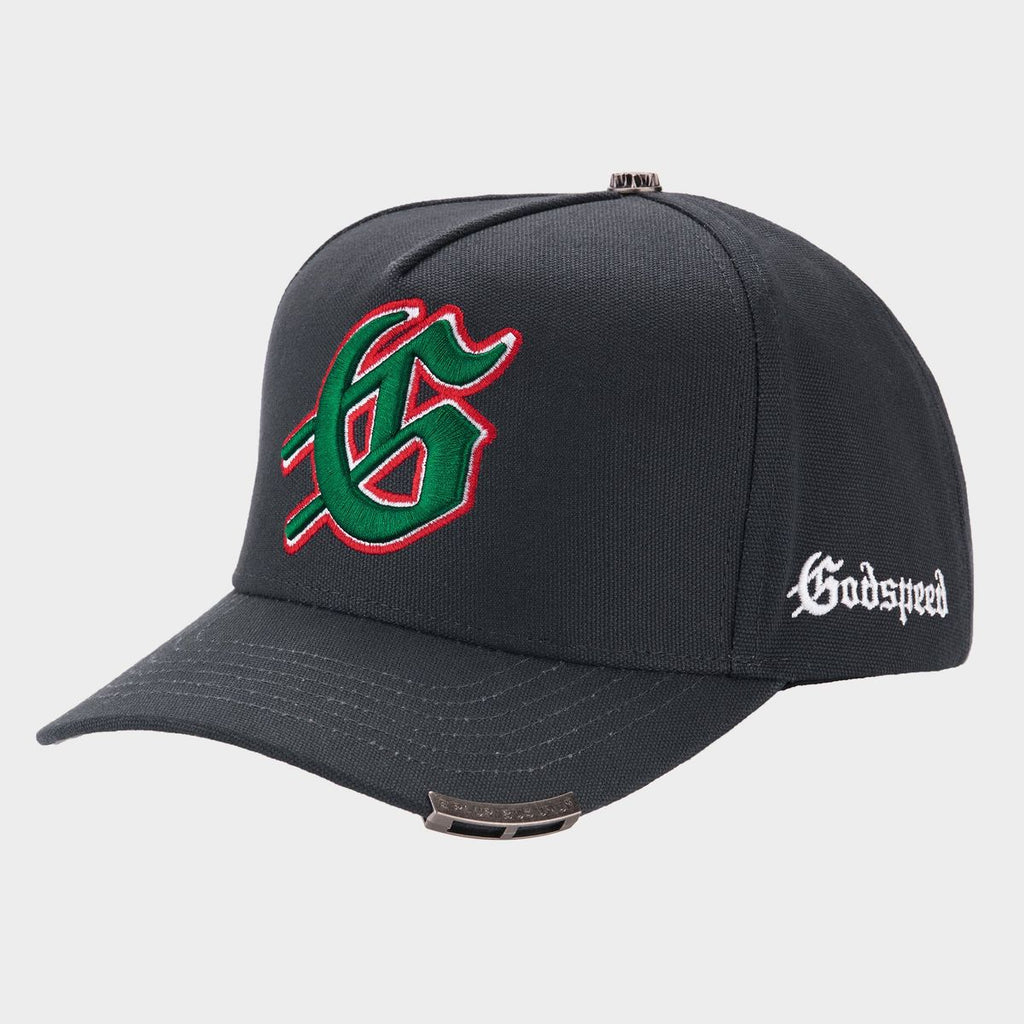 Godspeed Hat Insignia Black Green Red