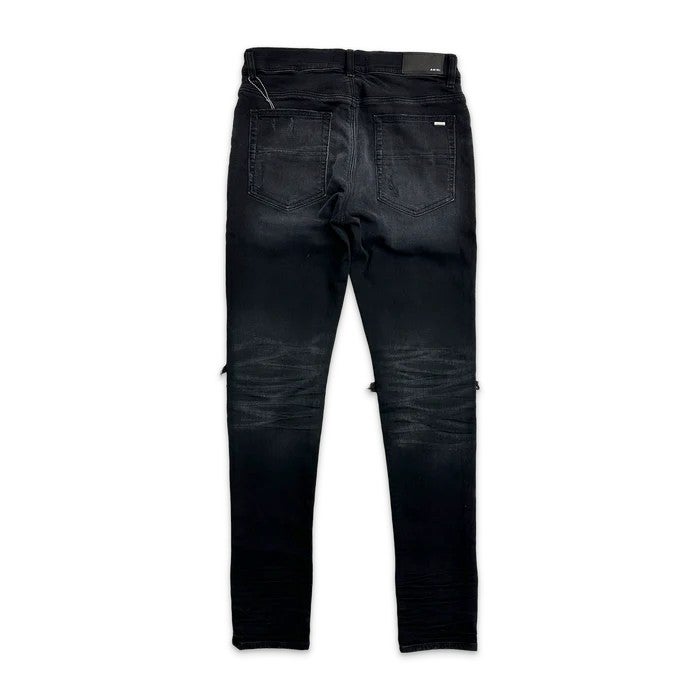 Amiri Jeans Mx1 Red Suede Patch