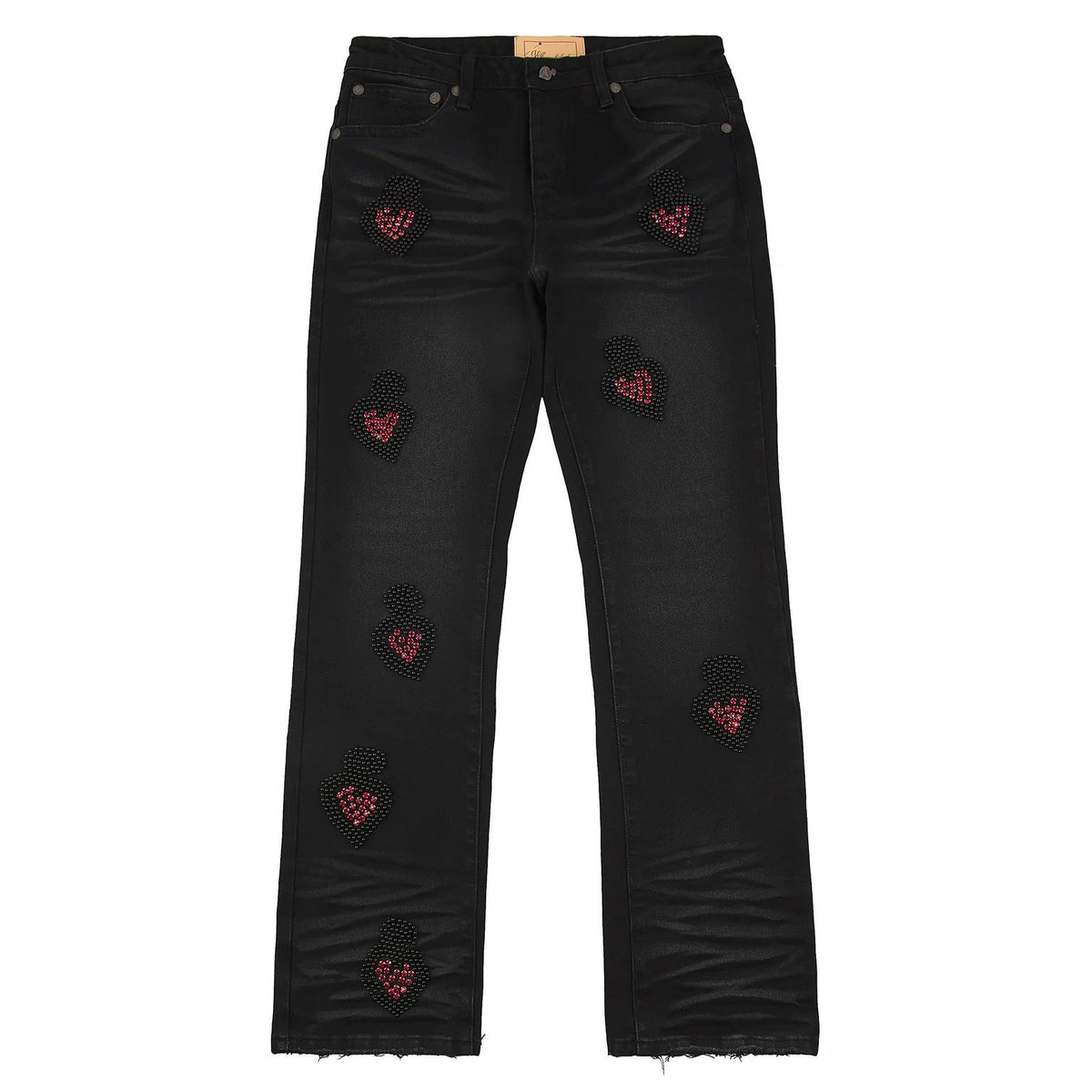 WSC Denim Diamond Black Red