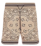 Amiri Shorts Bandana Tan