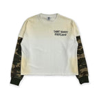 SAINT VANITY TEE WHITE GREEN CAMO BOOTCAMP THERMAL Longsleeve