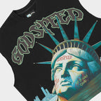 Godspeed Tee Sunken Liberty Sleeveless Black