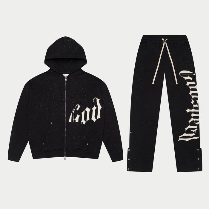 Godspeed OG Logo VVS Sweatsuit V2 (Black/White)
