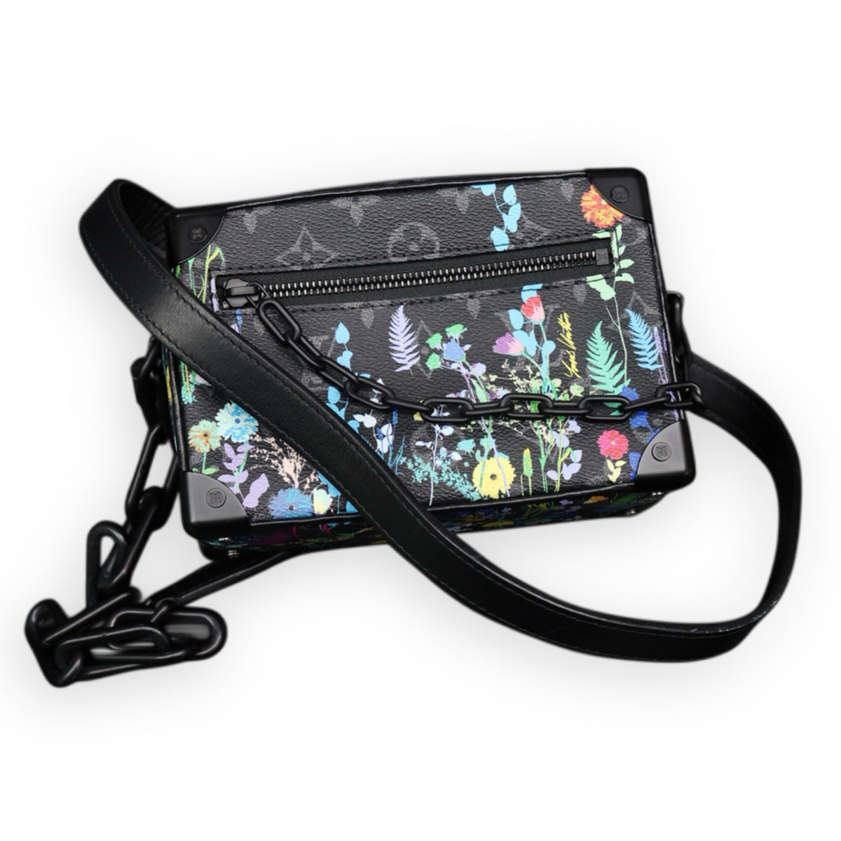 Louis Vuitton Mini Soft Trunk Monogram Eclipse Foliage Preowned