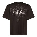 Amiri Tee Brown Amiri Lasso Oversized