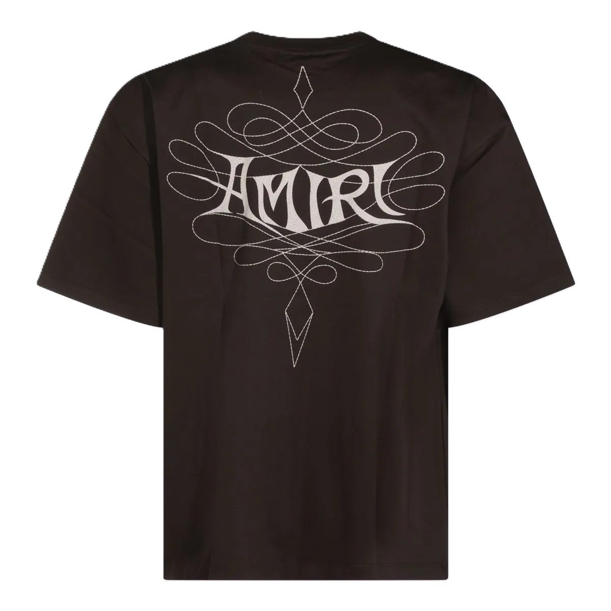 Amiri Tee Brown Amiri Lasso Oversized