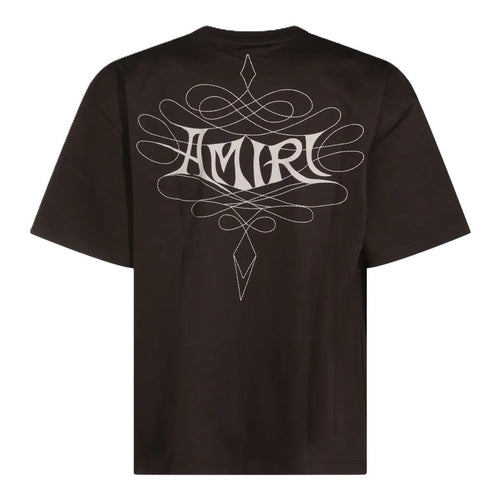 Amiri Tee Brown Amiri Lasso Oversized