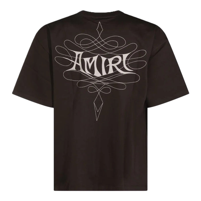 Amiri Tee Brown Amiri Lasso Oversized