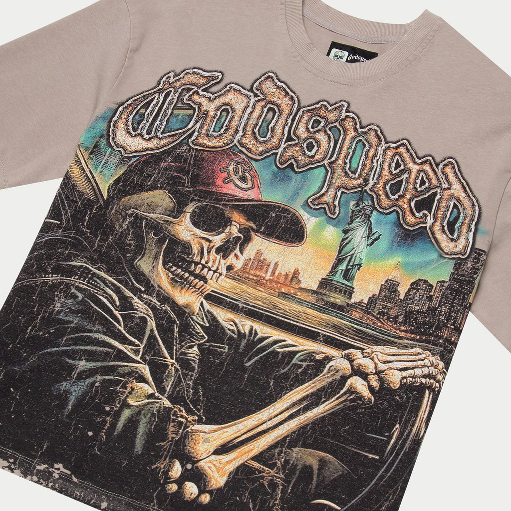Godspeed Tee SIGHTSEEING Stone