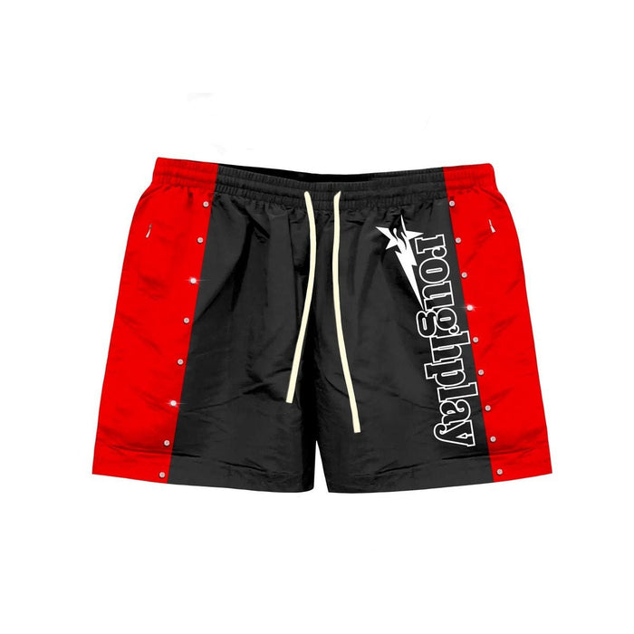 Roughplay vvs TRIPE SHORTS (BLK/RED)