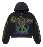 Vale Forever Hoodie Black Taz Zip Up