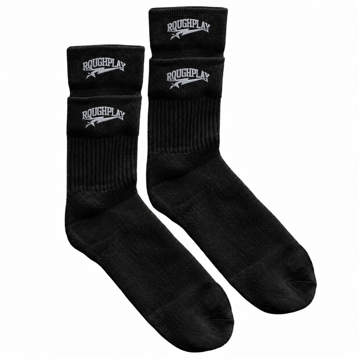 Roughplay Socks Black Silver