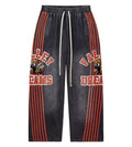 Vale Forever Sweatpants Black Red Anthem