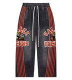 Vale Forever Sweatpants Black Red Anthem