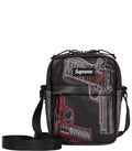 Supreme Black Leather Shoulder Bag