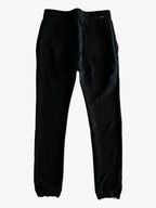 Amiri Sweatpants Black Red Core Logo